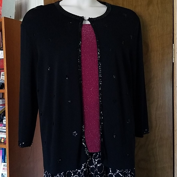 Finity Sweaters - SOLD Dressy black sweater by Finity